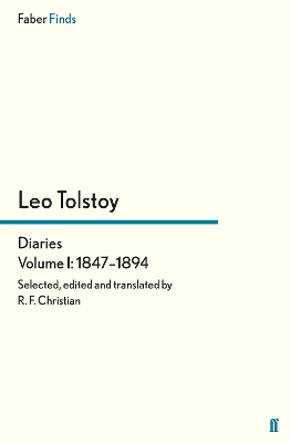 Cover of Tolstoy's Diaries Volume 1: 1847-1894