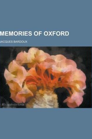 Cover of Memories of Oxford