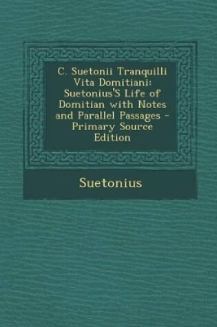 Cover of C. Suetonii Tranquilli Vita Domitiani