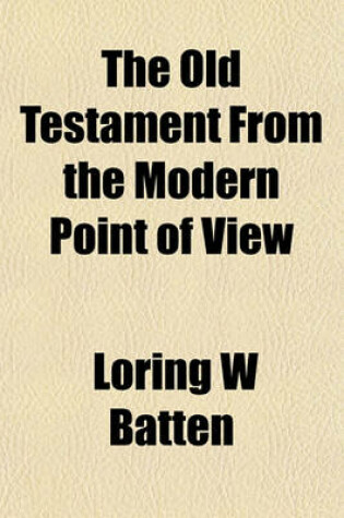 Cover of The Old Testament from the Modern Point of View