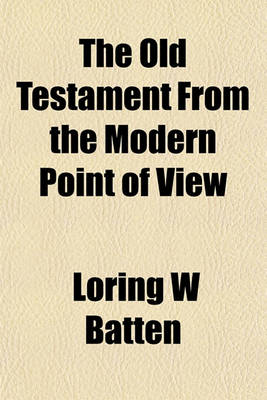 Book cover for The Old Testament from the Modern Point of View