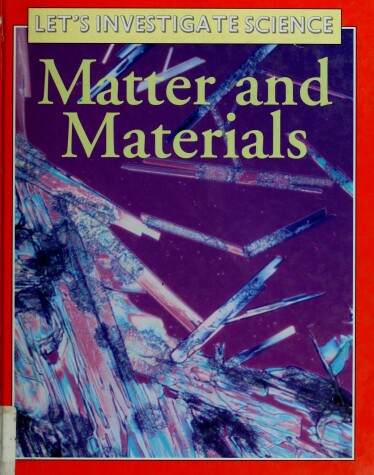 Cover of Matter and Materials