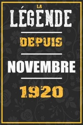 Cover of La Legende Depuis NOVEMBRE 1920