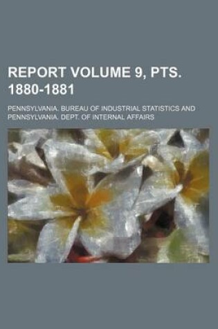 Cover of Report Volume 9, Pts. 1880-1881