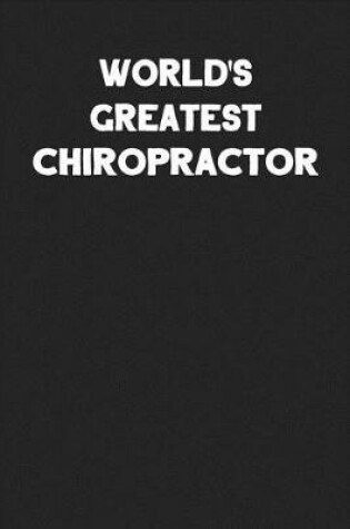 Cover of World's Greatest Chiropractor