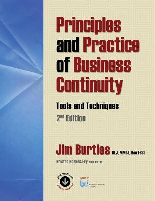 Book cover for Principles and Practice of Business Continuity