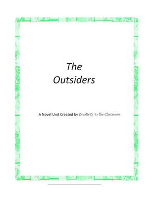 Book cover for The Outsiders