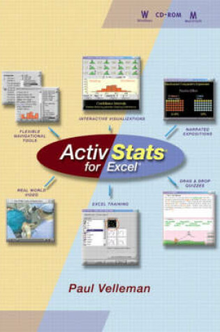 Cover of Intro Stats, Preliminary Edition UPDATE with                          ActivStats for Excel 2002-2003 Release (Mac & PC)