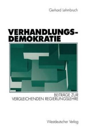 Cover of Verhandlungsdemokratie