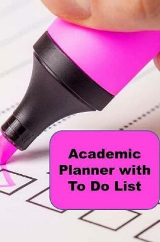 Cover of Academic Planner with To Do List