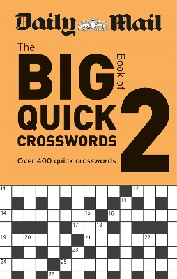 Cover of Daily Mail Big Book of Quick Crosswords Volume 2