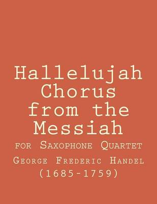 Book cover for Hallelujah Chorus for Saxophone Quartet