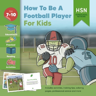 Book cover for How to be a Football Player for Kids