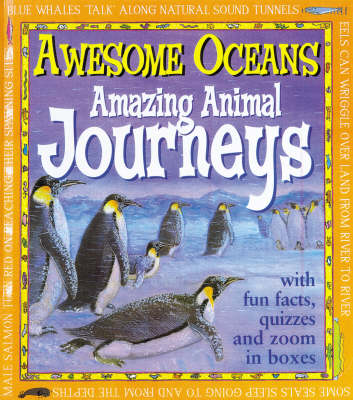 Book cover for Amazing Animal Journeys