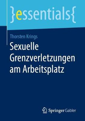 Book cover for Sexuelle Grenzverletzungen am Arbeitsplatz