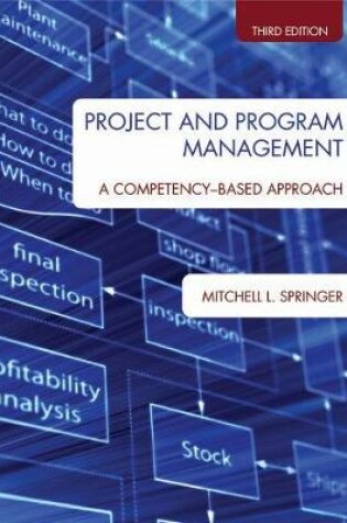 Cover of Project and Program Management