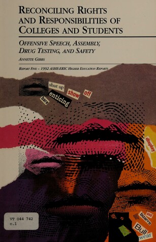 Book cover for Reconciling Rights Rprt 5 1992