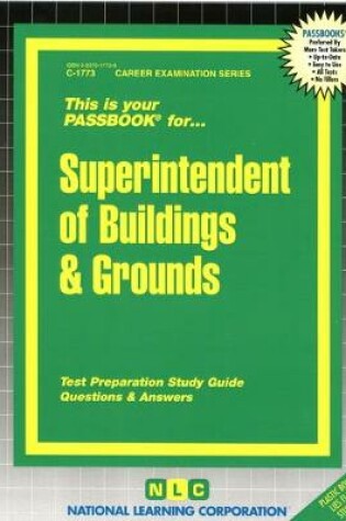 Cover of Superintendent of Buildings & Grounds