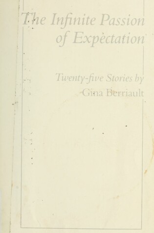 Cover of Infinite Passion of Expectation