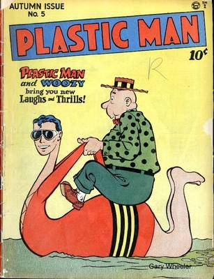 Book cover for Plastic Man in They Called Him Weapons - Comicbook