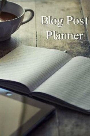 Cover of Blog Post Planner