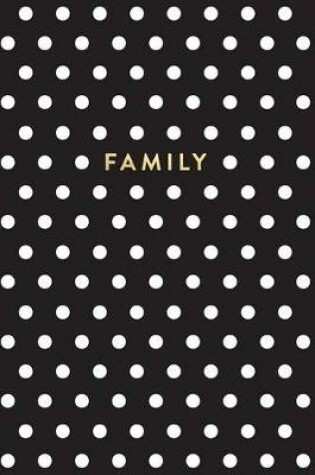 Cover of Black and White Polka Dot Notebook