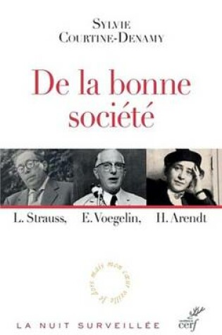 Cover of de la Bonne Societe