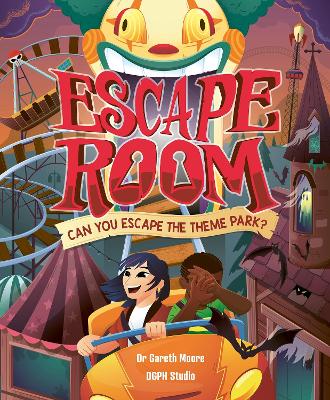 Book cover for Escape Room: Can You Escape the Theme Park?