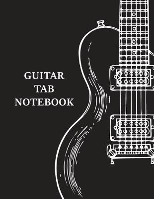 Book cover for Guitar Tab Notebook