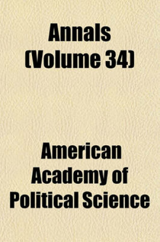 Cover of Annals (Volume 34)