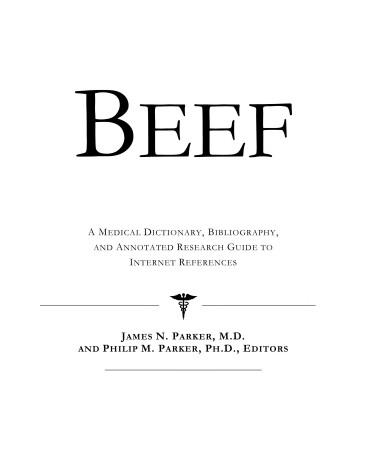 Book cover for Beef