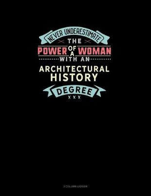 Book cover for Never Underestimate The Power Of A Woman With An Architectural History Degree