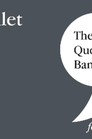 Cover of The Quotation Bank: Hamlet A-Level Revision and Study Guide for English Literature