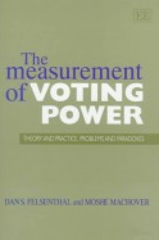 Cover of The Measurement of Voting Power