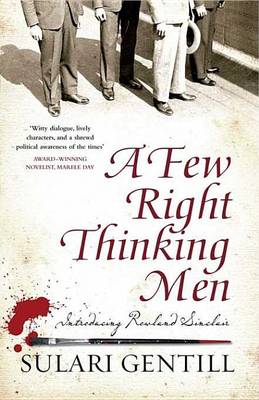 Book cover for A Few Right Thinking Men