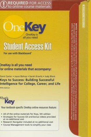 Cover of Keys to Success Onekey BB Acc