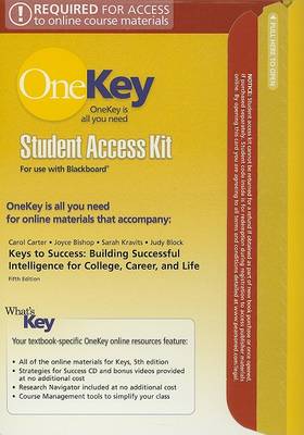 Book cover for Keys to Success Onekey BB Acc