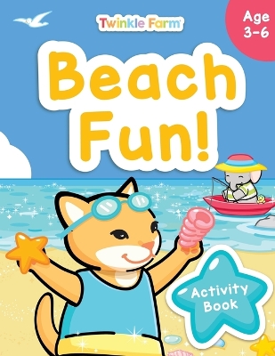 Book cover for Beach Fun! Activity Book.