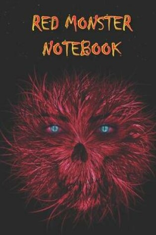 Cover of Red Monster Notebook