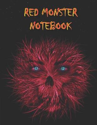 Book cover for Red Monster Notebook