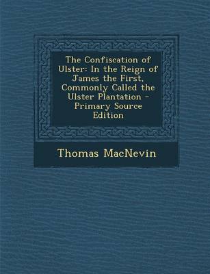 Book cover for The Confiscation of Ulster