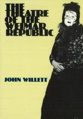 Book cover for Theatre of Weimar Republic