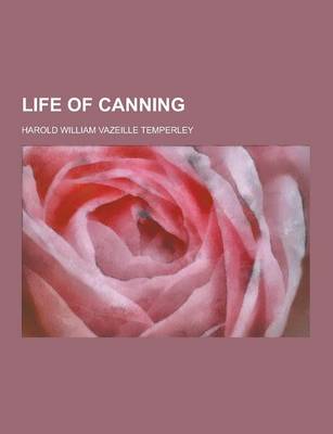 Book cover for Life of Canning