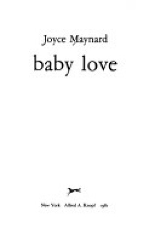 Cover of Baby Love