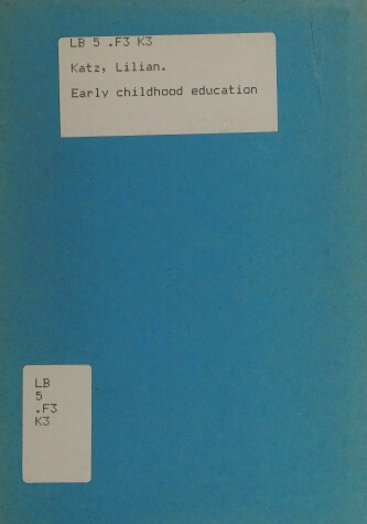 Cover of Early Childhood Education