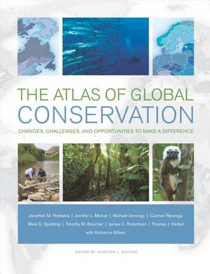 Book cover for The Atlas of Global Conservation