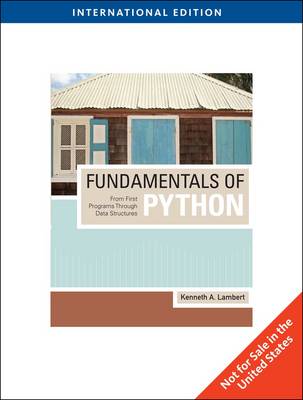 Book cover for Fundamentals of Python