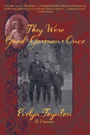 Cover of They Were Good Germans Once: A Memoir