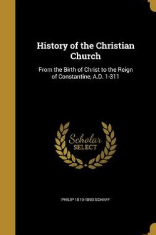 Cover of History of the Christian Church