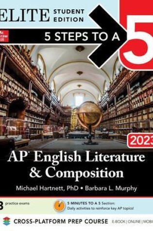 Cover of 5 Steps to a 5: AP English Literature and Composition 2023 Elite Student Edition